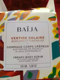 BAIJA - Vertige solaire - Gommage corps crémeux