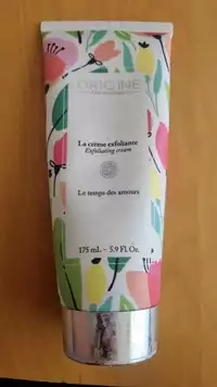ORIGINE - Le temps des amours - Crème exfoliante