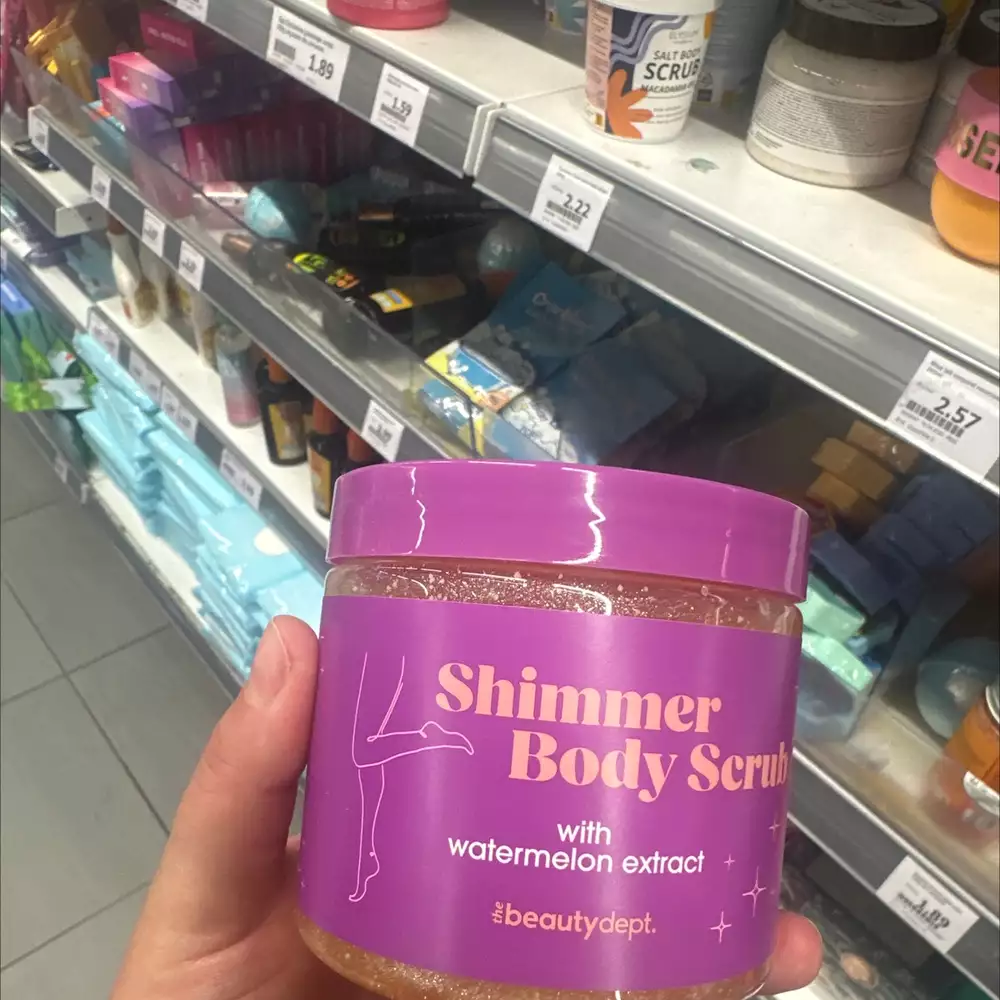 THE BEAUTY DEPT - Shimmer body scrub