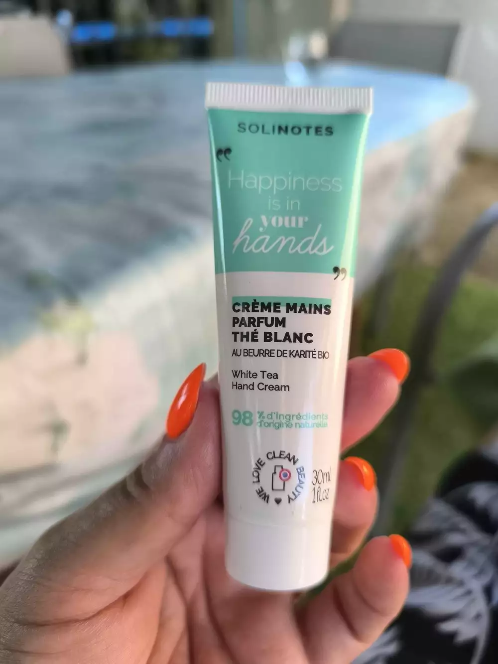 SOLINOTES - Crème mains parfum thé blanc