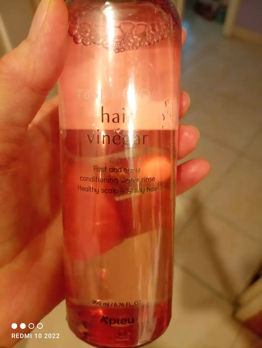 A'PIEU - Raspberry - Hair vinegar 