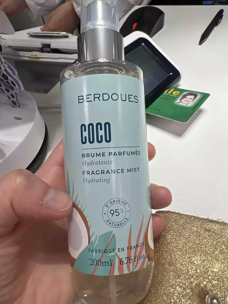 BERDOUES - Brume parfumée coco