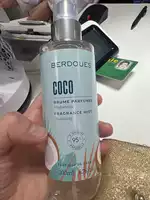 BERDOUES - Brume parfumée coco