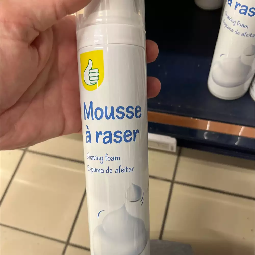 AUCHAN - Mousse à raser