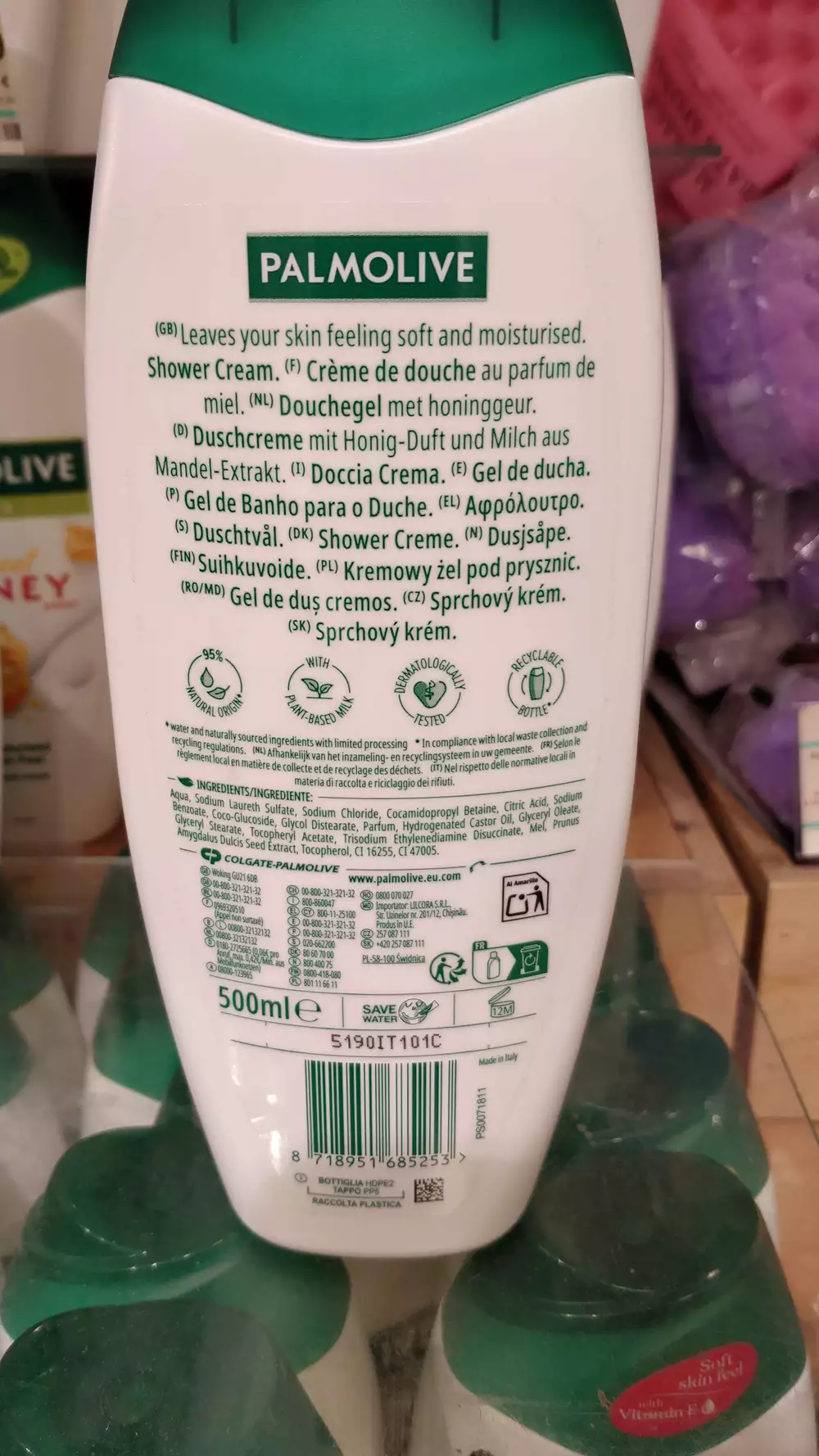 PALMOLIVE - Sweet honey - Shower cream