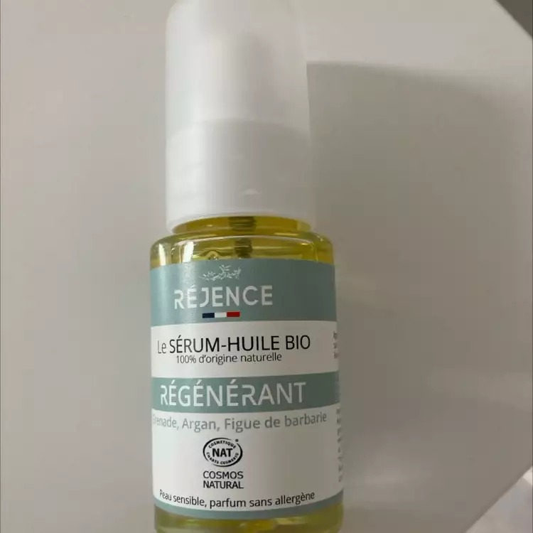 RÉJENCE - Le sérum-huile bio - Régénérant