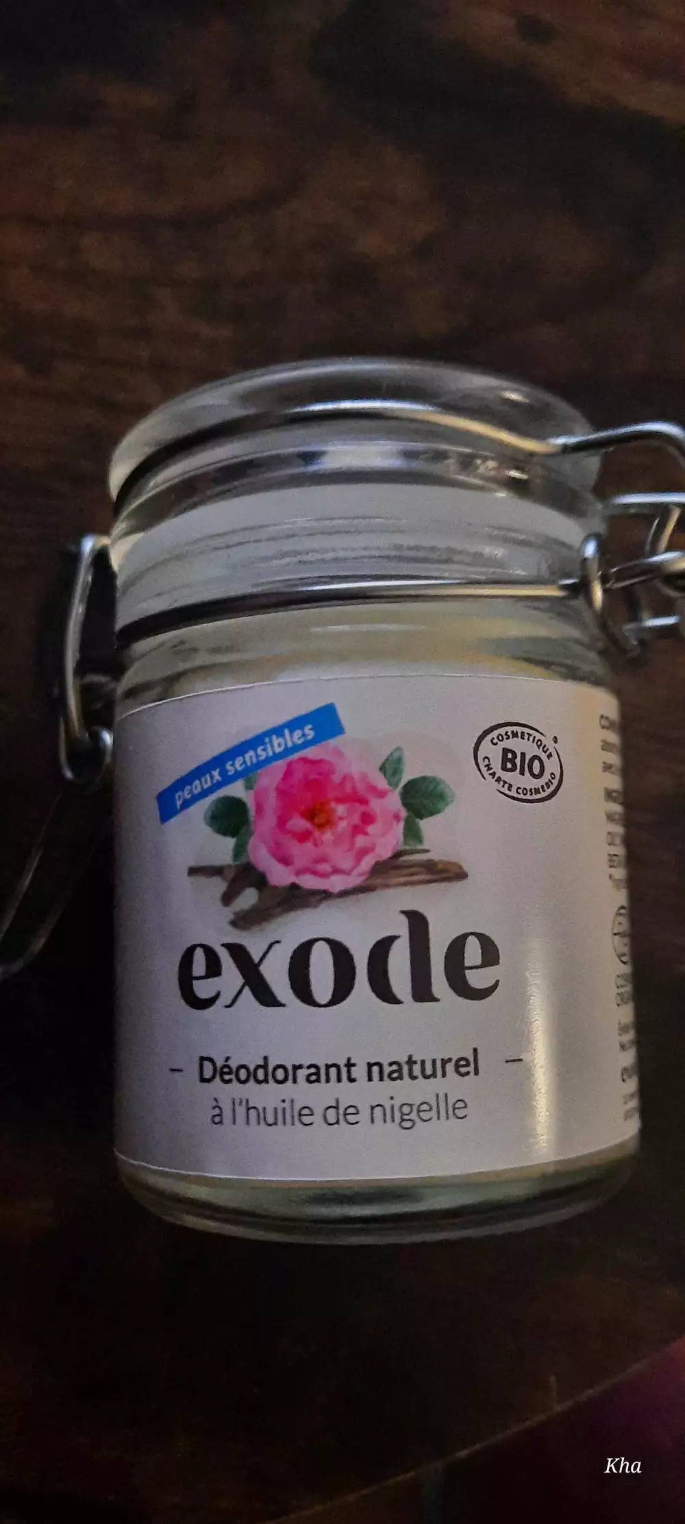 EXODE - Déodorant naturel à l'huile de nigelle