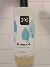 365 WHOLE FOODS MARKET - Shampoo fragrance free