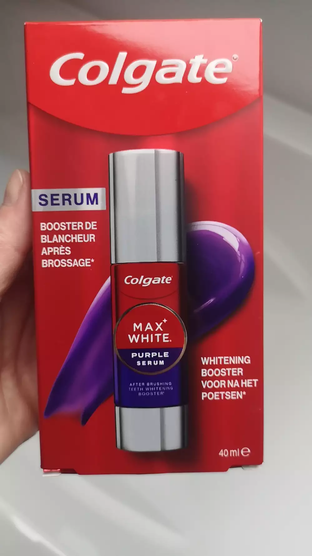 COLGATE - Max white - Serum booster de blancheur après brossage