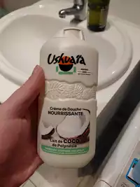 USHUAÏA - Lait de coco de polynésie - Crème de douche nourrissante
