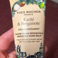 YVES ROCHER - Baume mains réparateur  karité & bergamote