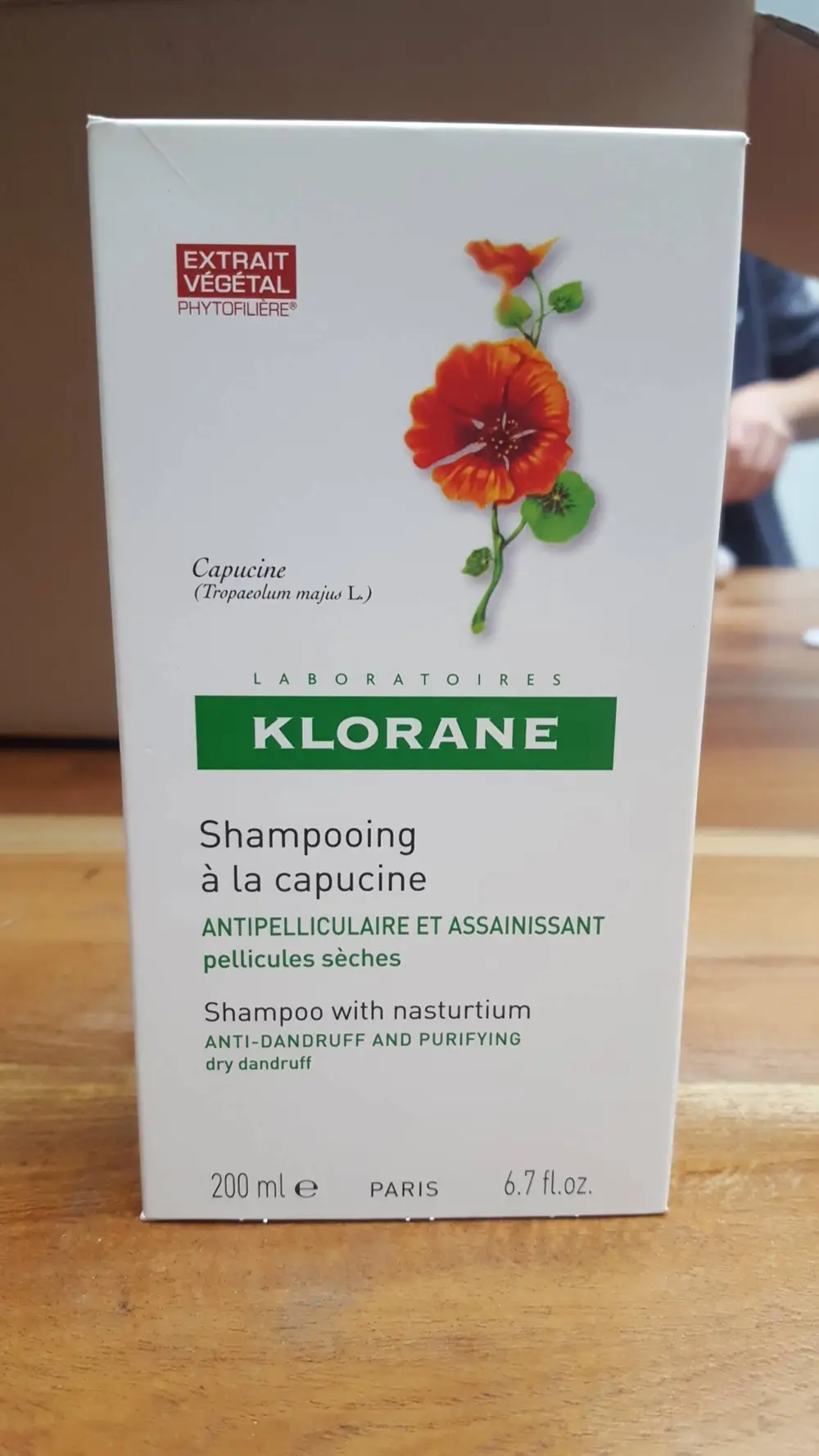 KLORANE - Shampooing à la capucine antipelliculaire et assainissant