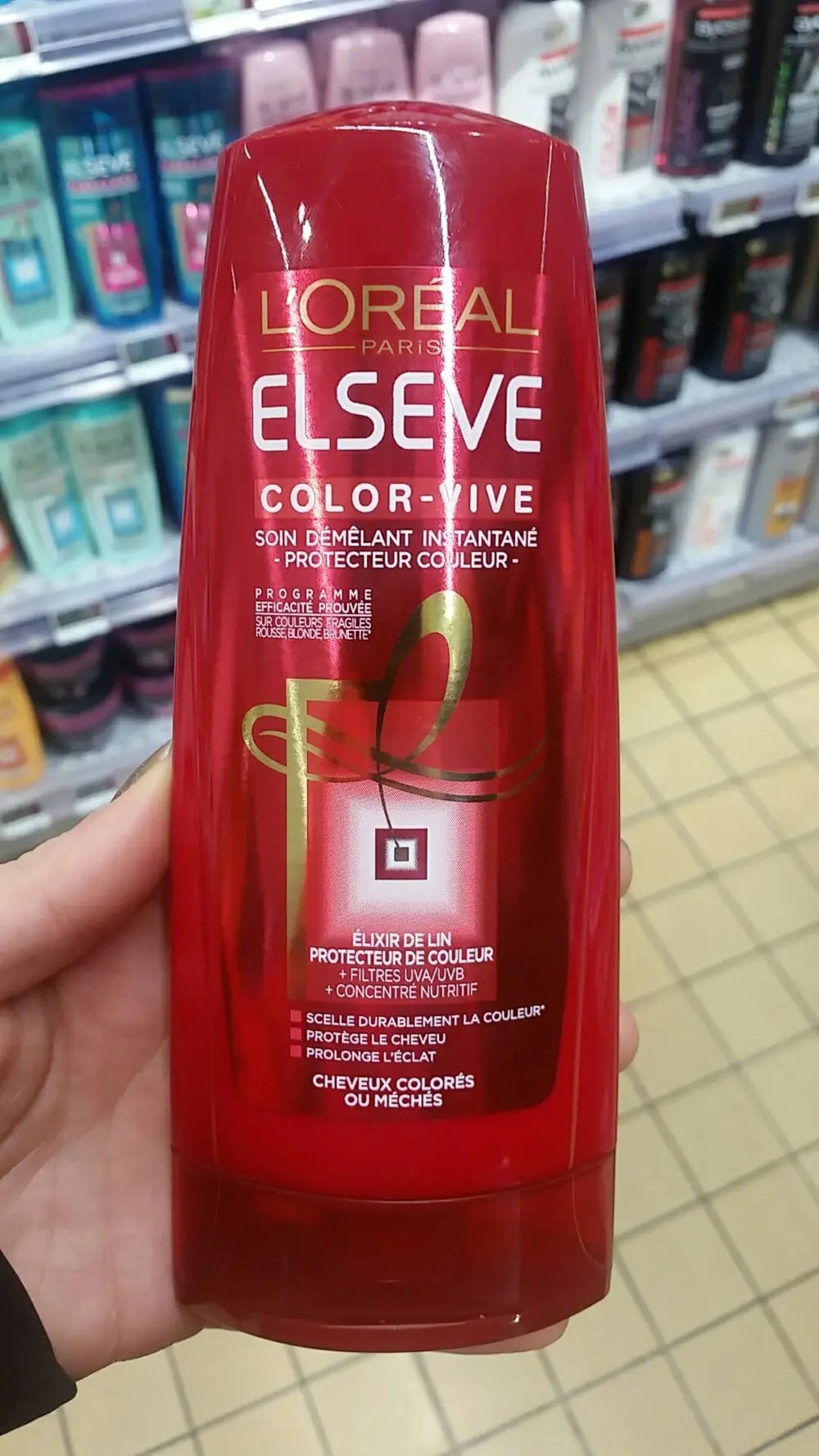 L'ORÉAL - Elsève color-vive - Soin démêlant instantané