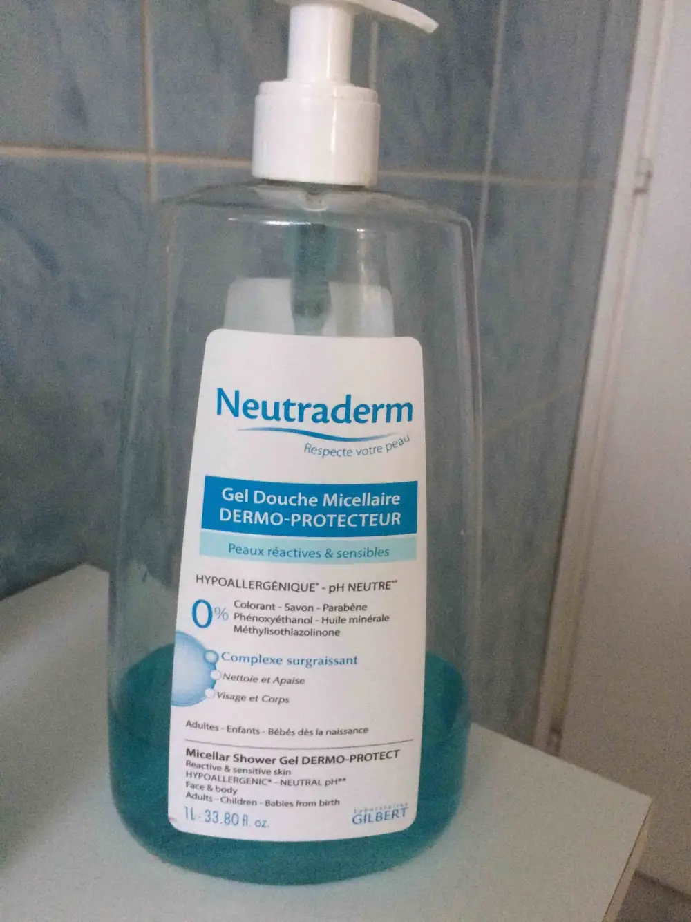 NEUTRADERM - Gel douche micellaire - dermo-protecteur