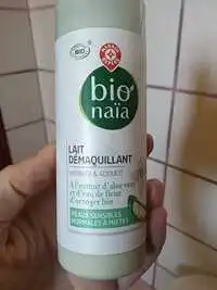 MARQUE REPÈRE - Bio Naïa - Lait démaquillant bio peaux sensibles