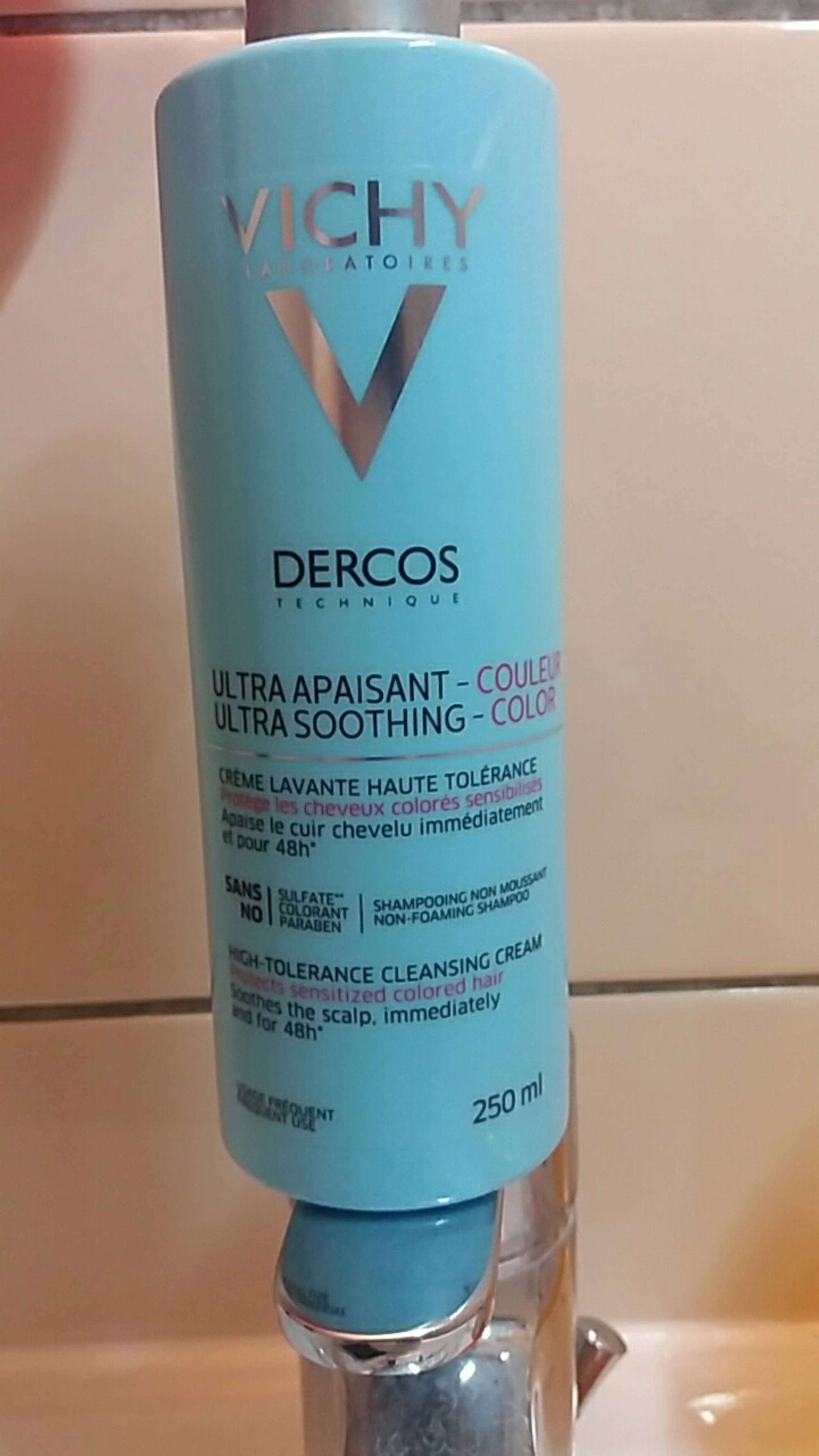 VICHY - Dercos ultra apaisant couleur crème lavante haute tolérance