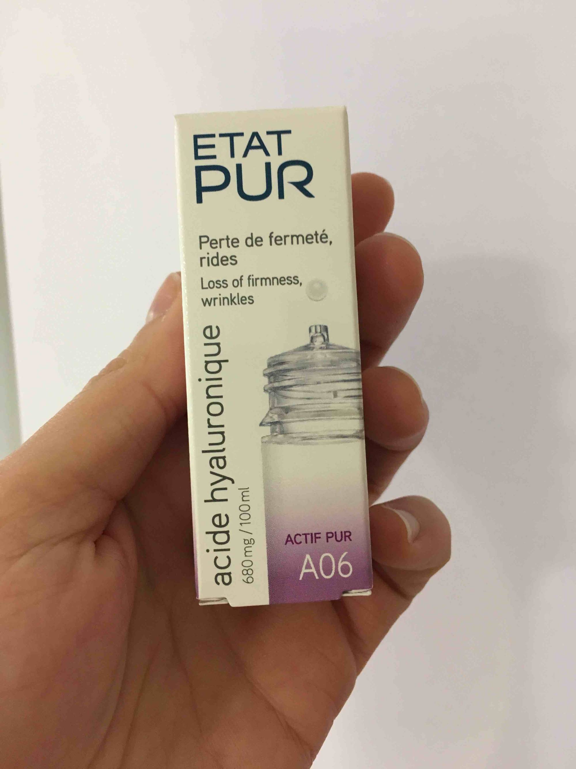 ETAT PUR - Actif pur A06 acide hyaluronique