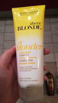 JOHN FRIEDA - Sheer blonde go blonder - Shampooing éclaircissant