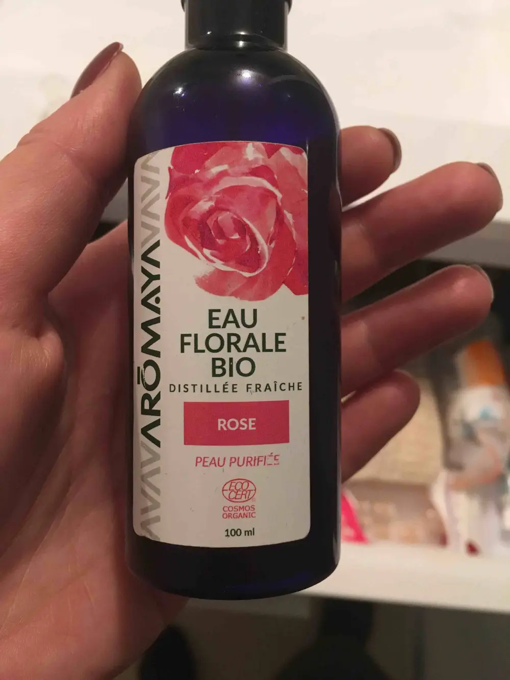 AROMAYA - Eau florale bio rose