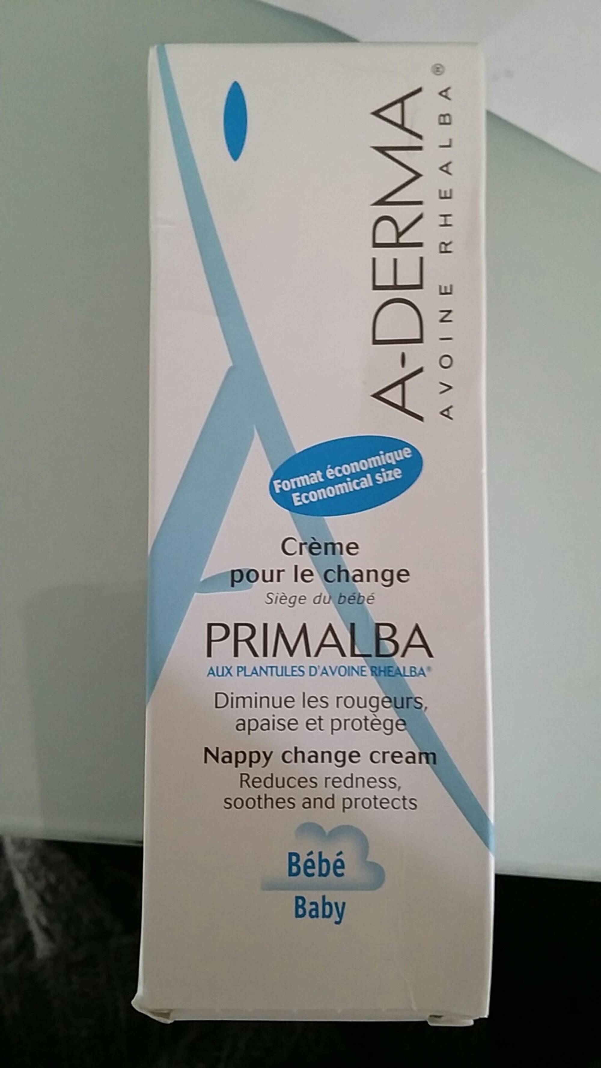 A-DERMA - Primalba - Crème pour le change