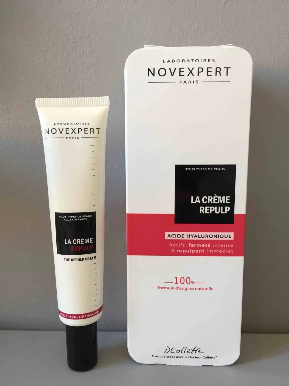 NOVEXPERT - La crème repulp à l'acide hyaluronique