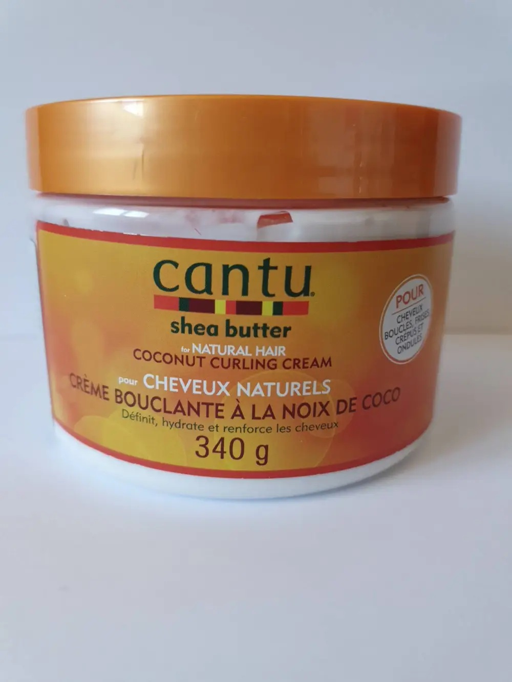 CANTU - Shea butter - Crème bouclante à la noix de coco