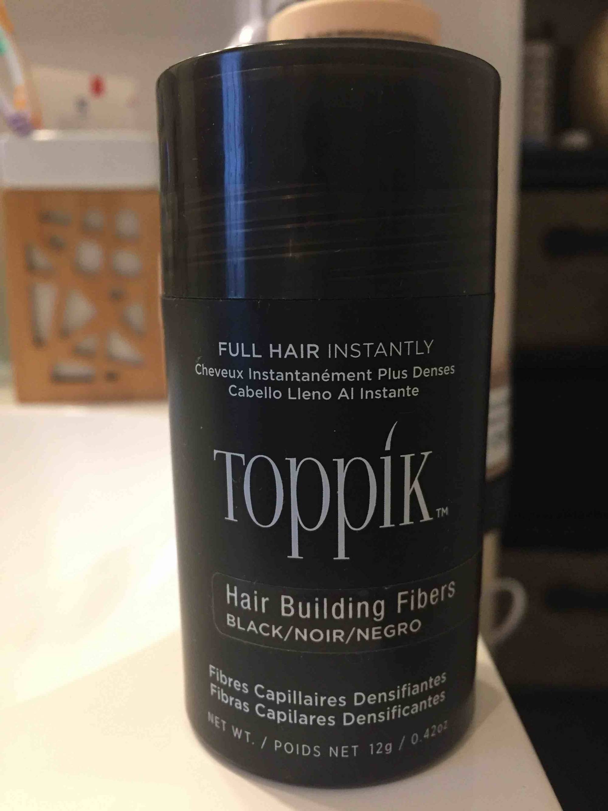 TOPPIK - Hair building fibers - Fibres capillaires densifiantes