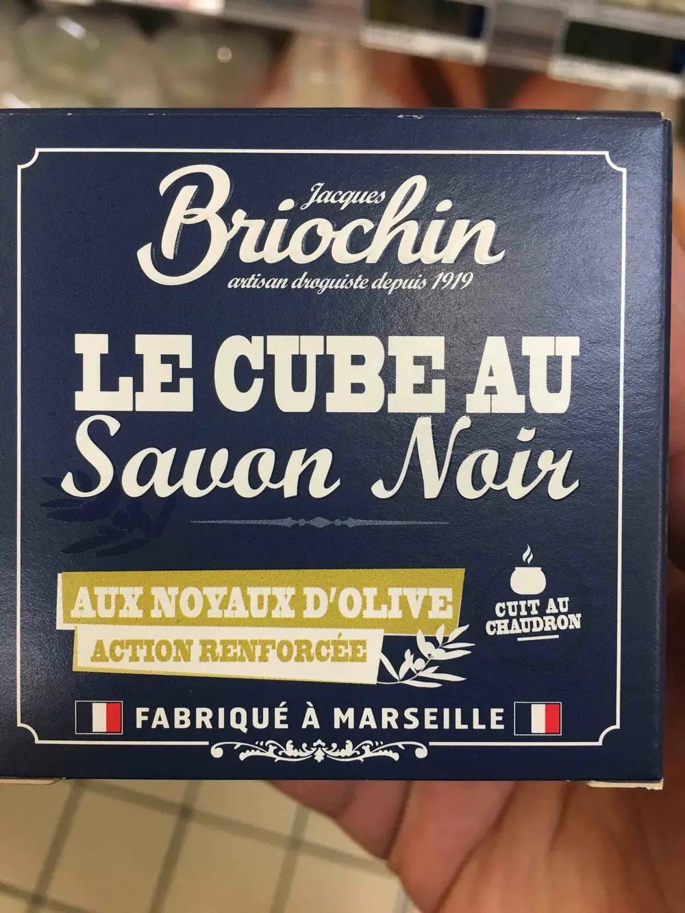 JACQUES BRIOCHIN - Le cube au savon noir