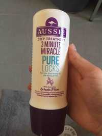 AUSSIE - Pure locks 3 minute miracle- Deep treatment for hair