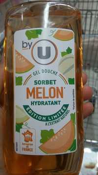 BY U - Melon - Gel douche sorbet hydratant 