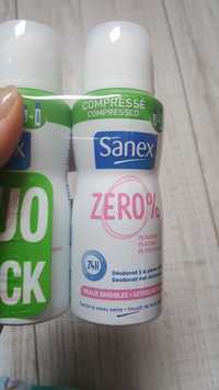SANEX - Zero % - Déodorant compressé à la pierre d'alun 24H