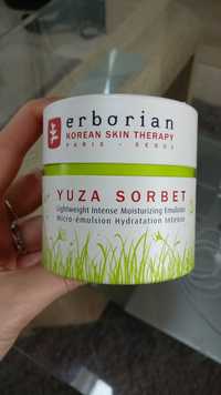 ERBORIAN - Yuza sorbet - Micro-émulsion hydratation intense