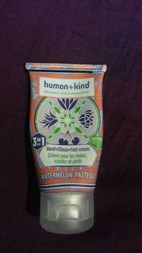 HUMAN+KIND - Crème pour les mains, coudes et pieds