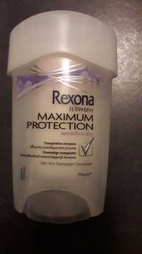 REXONA - Women - Déodorant maximum protection sensitive dry 48h