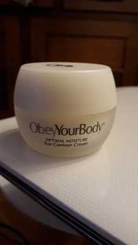 OBEY YOUR BODY - Optimal moisture - Eye contour cream