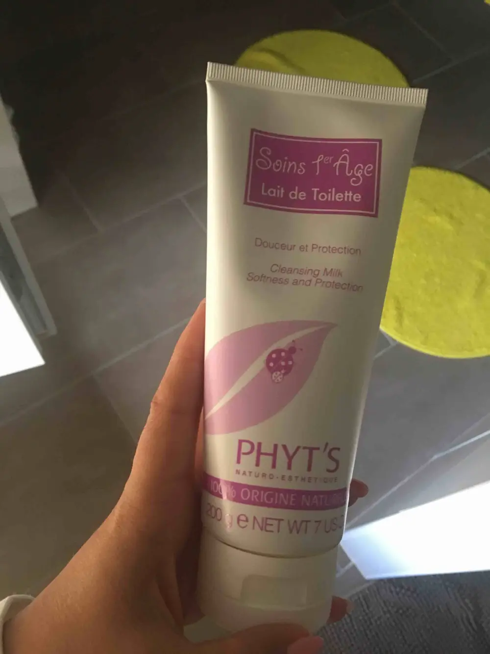 PHYT'S - Soin 1er âge - Lait de toilette douceur et protection