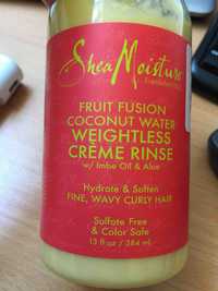 SHEA MOISTURE - Fruit fusion coconut water