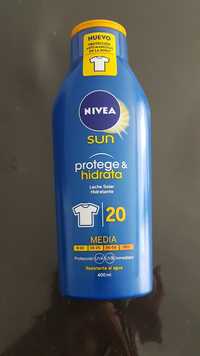 NIVEA - Sun protège & hidrata - Leche solar hidratante media SPF 20