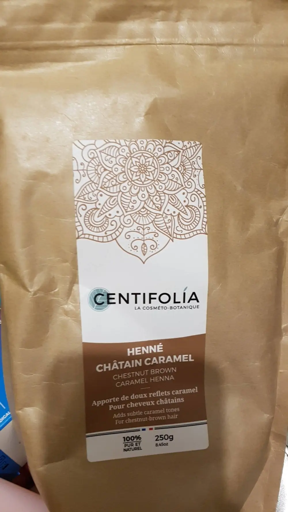 CENTIFOLIA - Henné châtain caramel