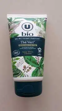 U BIO - Thé vert - Gel nettoyant purifiant bio