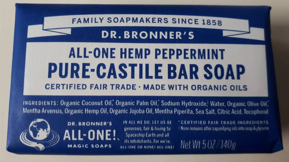 DR. BRONNER'S - Pure-castile bar soap