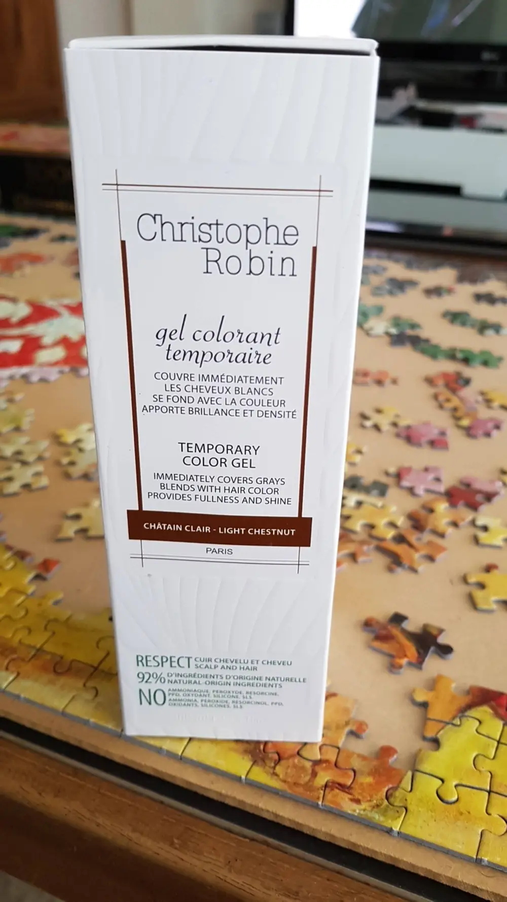 CHRISTOPHE ROBIN - Gel colorant temporaire châtain clair