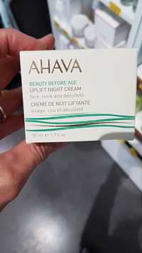 AHAVA - Beauty before age - Crème de nuit liftante
