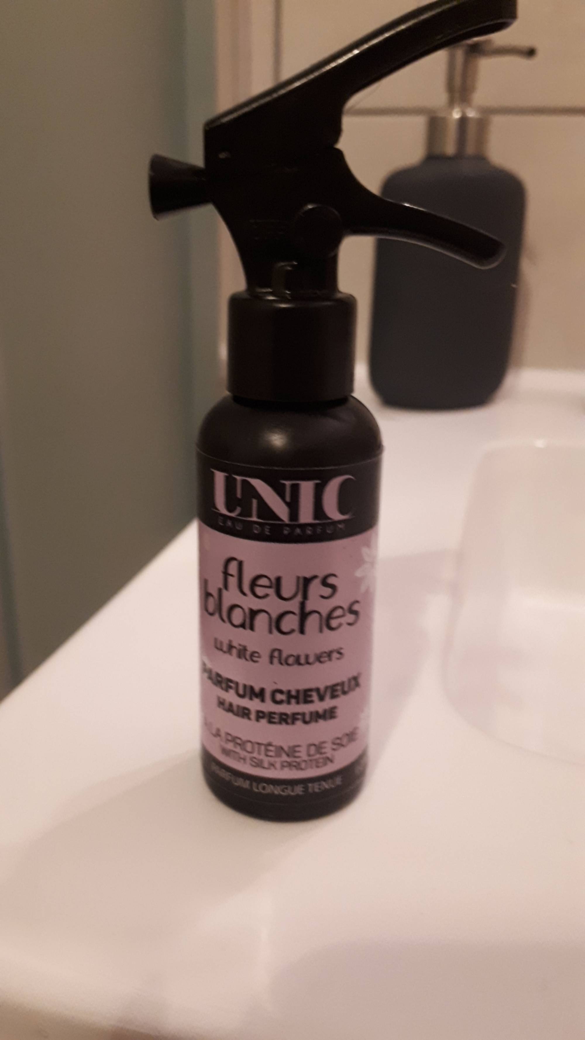 UNIC - Fleurs blanches - Parfum cheveux