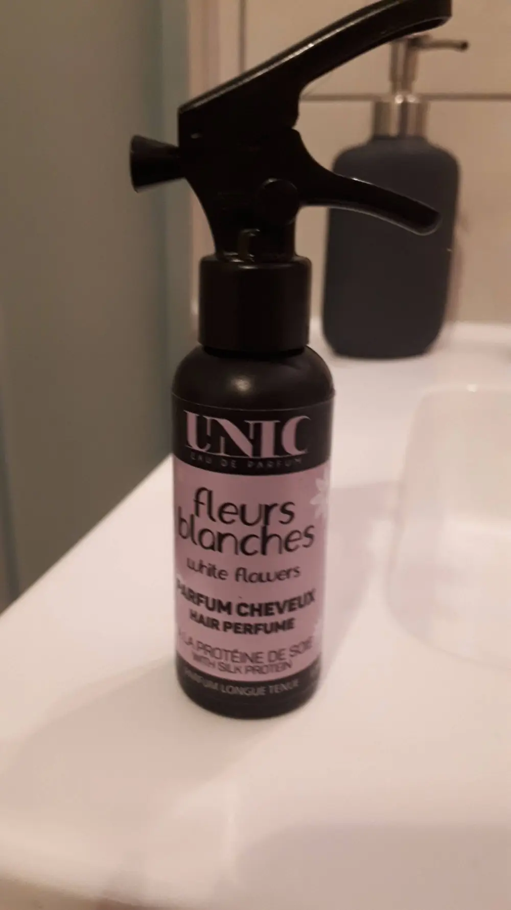 UNIC - Fleurs blanches - Parfum cheveux