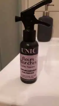 UNIC - Fleurs blanches - Parfum cheveux