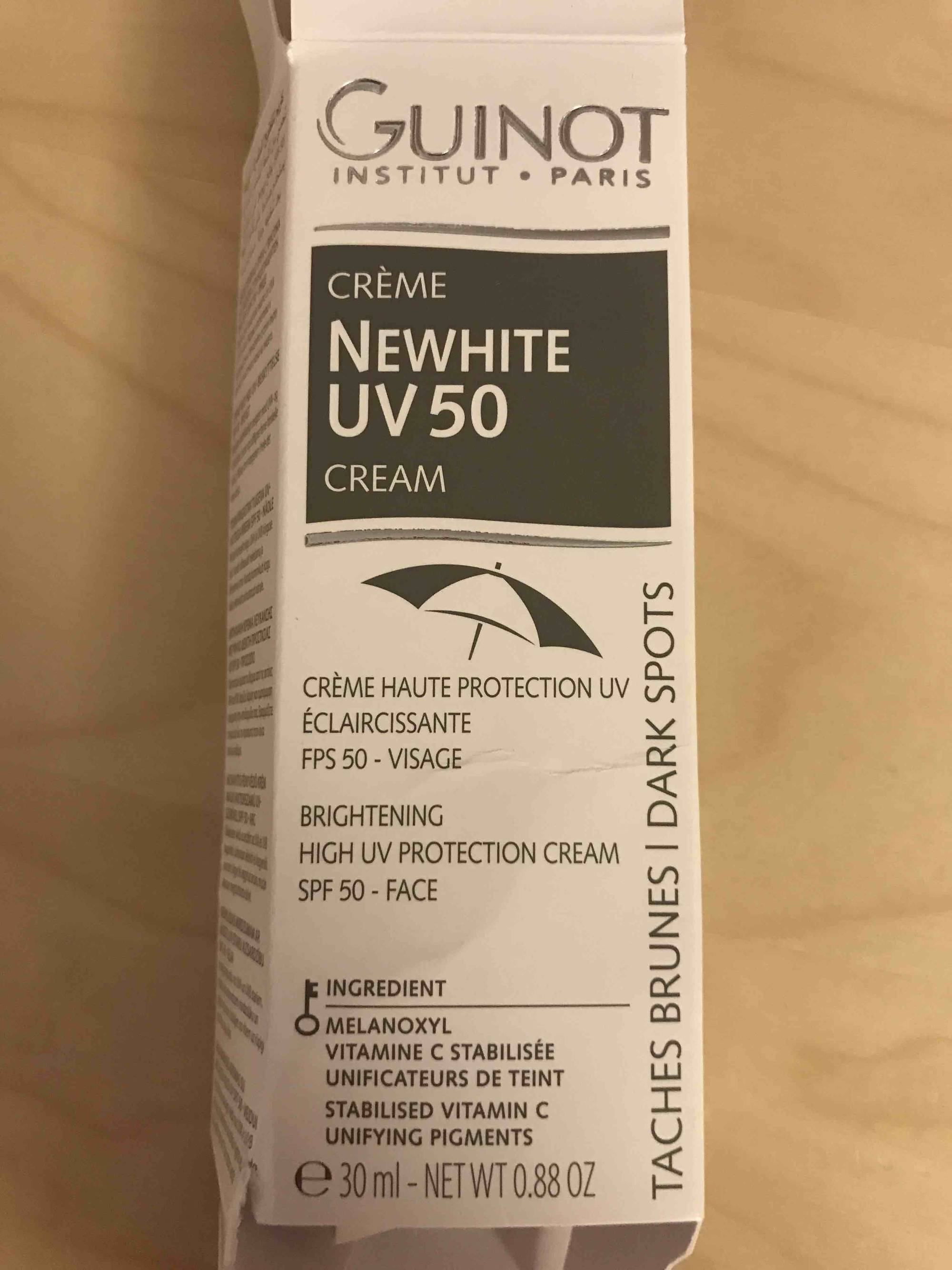 GUINOT - Crème haute protection UV éclaircissante FPS 50