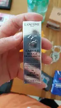 LANCÔME - L'absolu rouge drama matte 78 wild thoughts