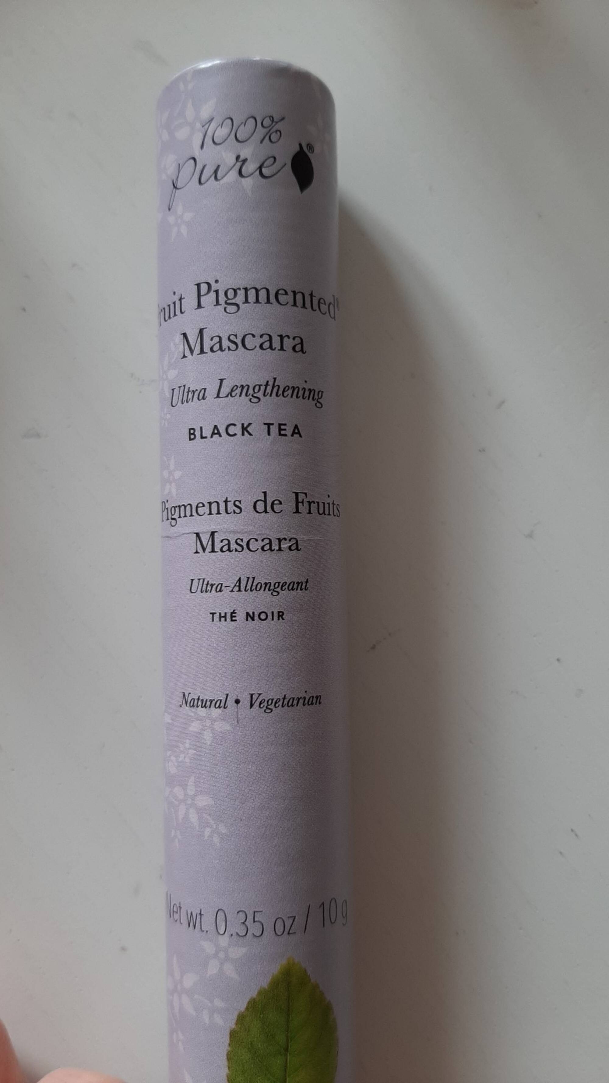 100% PURE - Fruit pigmented - Mascara thé noir