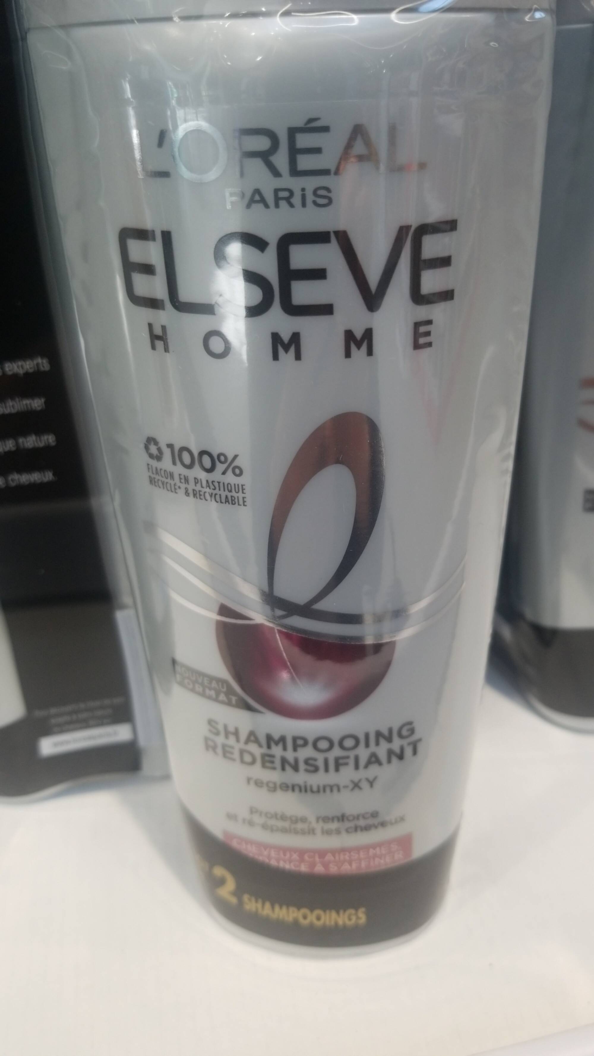 L'ORÉAL - Elseve homme - Shampooing redensifiant